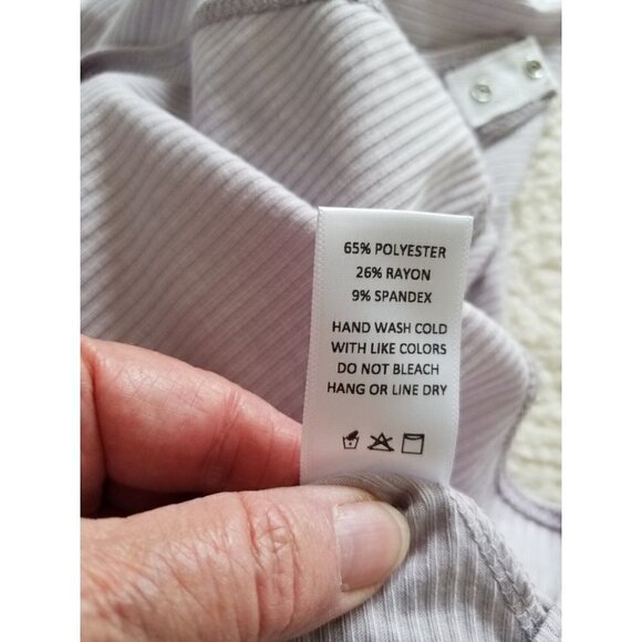 Sage The Label Women's Bodysuit Twist Back Adjustable Straps Lavender Sz S - Picture 5 of 5
